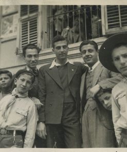 Joseph Aboudi at the Alliance School in Aleppo, Syria