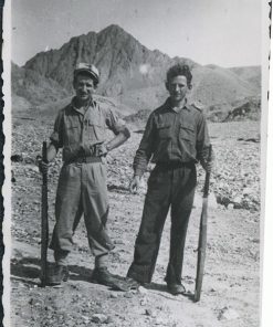 Joseph Aboudi and Fellow Soldier in Palestine