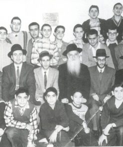 Group of Moroccan Talmidim with Rabbi Kalmanowitz