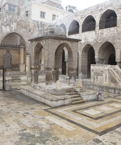 The Great Synagogue Courtyard, Aleppo, Syria