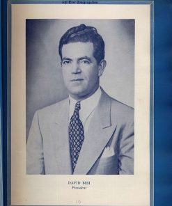 David Bibi in Ahi Ezer Dedication Journal