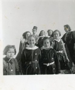 Alice Tawil Beyda and Alliance Classmates, Aleppo, Syria