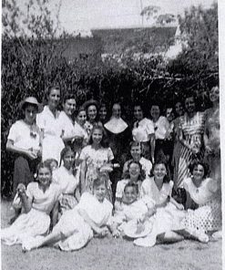 Marcelle (Soffer) Zeit With Classmates, Egypt