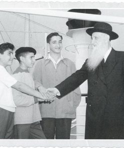 Abe Laniado with Rabbi Kalmanowitz
