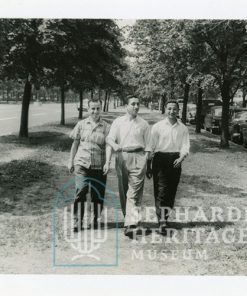Morris Zafrani, Abe Laniado and Pinhas Nissim
