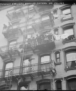Tenement Dwellers on the Lower East Side, NYC