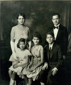 Alice and Isaac Shalom Family Portrait