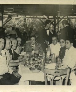 Rabbi Abraham Hamra with Group in Damascus