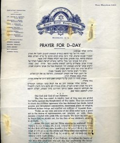 Prayer for D-Day, WWII