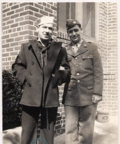 Harry A. Tawil and Saul Kairey During WWII