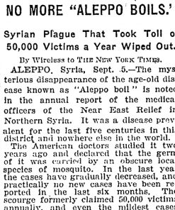 No More "Aleppo Boils" Headline