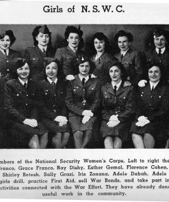 “Girls of N.S.W.C.,” Victory Bulletin, WWII