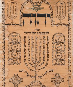 Shiviti from Ahavat Tzion Synagogue