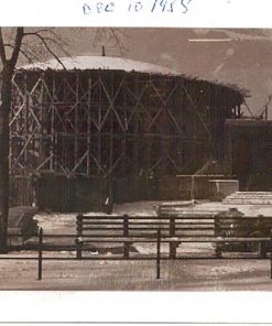 Shaare Zion Synagogue During Construction, Brooklyn, NY