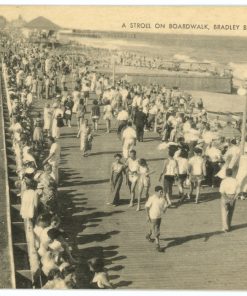 A Stroll on the Boardwalk at Bradley Beach, NJ