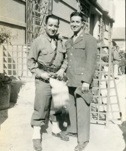 Ralph Safdieh and Eli Ashear, Tunis, WWII