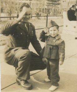 Raymond Sultan and Son Charles During WWII