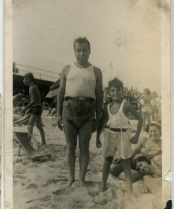 Eli and Hiram Haddad at Bradley Beach, NJ